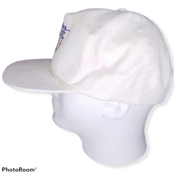 Vintage 90's Barcelona 1992 Olympics USA Team Hilton Promo Hat Dream Team - Picture 4 of 8